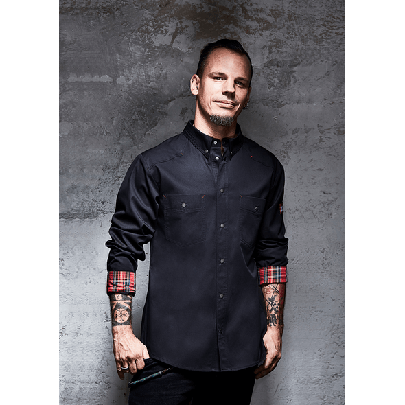 Rock Chef | ROCK CHEF 2 Button-Down-Kochhemd Rock Chef | ROCK CHEF 2 Button-Down-Kochhemd